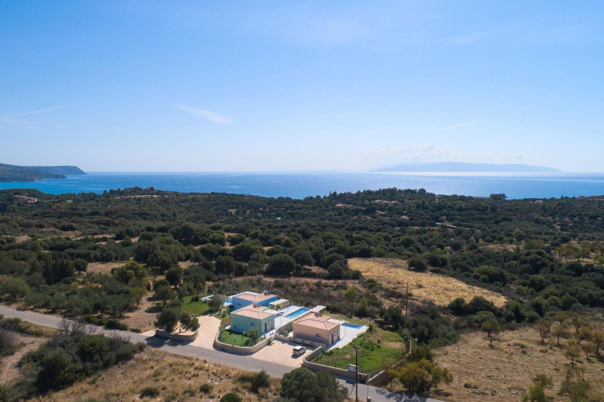 Villa Katerina Mentoros Karavádhos Extérieur photo